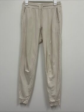 MATE the label Cream Drawstring sweatpants organic cotton size S